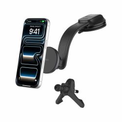 Belkin BoostCharge Aktive Halterung Handy/Smartphone Schwarz (15W QI2 WIRELESS IN-CAR CHARGER 30W)