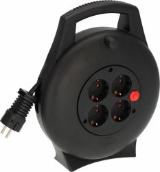 Power Extension 10 M 4 Ac - Outlet[S] Indoor Black - Warranty: 12M