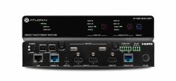 Atlona AT-OME-MS42-HDBT Matrixschalter AV-Matrix-Umschalter 104 W (AT-OME-MS42-HDBT - 4x2 Matrix Switcher with USB Hub and HDBaseT Input)