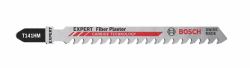 Bosch 2 608 900 563 Sägeblatt für Stichsägen, Laubsägen & elektrische Sägen Stichsägeblatt Hartmetall 3 Stück[e] (Bosch Expert Fiber Plaster T141 HM - s)