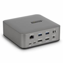 StarTech.com Thunderbolt 5 Universelle Dockingstation, Multi-Display Hub, 8K 60Hz oder 4K 144Hz, 120Gbps Bandbreitenverstärkung, 140W PD, 30W Handy-Ladung, USB 10Gbps, 2.5G LAN (Startech - Docking...