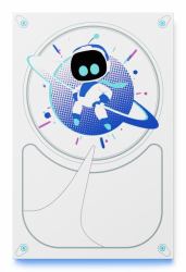 Seagate Game Drive Astro Bot Externe Festplatte 5 TB 2.0/3.2 Gen 1 [3.1 Gen 1] Weiß, Blau (5TB ASTRO BOT LIMITED EDITION - GAME DRIVE)