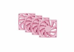 HYTE FAN- -FA12-SM-4 Computerkühlsystem Prozessor Ventilator 12 cm Rose 4 Stück[e] (HYTE FA12 120MM CASE FANS STRAWBERRY 4PK)