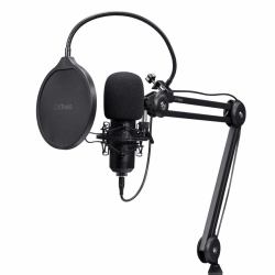 Trust GXT 270 Emita II+ Schwarz Podcast-Mikrofon (GXT270 EMITA II MICROPHONE WITH - ARM)