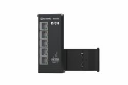 Teltonika NETWORKS TSF010 Flat Ethernet Switch Unmanaged Fast Ethernet [10/100] DIN-Schiene Schwarz 
