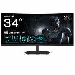GIGABYTE G34WQC2 34" WQHD Curved Gaming-Monitor 