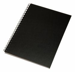 Esselte 16492 Notizbuch A5 80 Blätter Schwarz (Esselte Notesblok Memo Art A5 wire-o l)