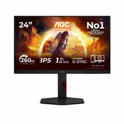 AOC G4 24G4ZR Computerbildschirm 60,5 cm [23.8"] 1920 x 1080 Pixel Full HD LED Schwarz, Rot 