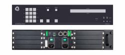 Kramer Electronics MTX3-16-M Modulare AV-Matrix-Schalter Eingebautes Display (MTX3-16-M - 16x16 8K Flexible Modular Matrix)