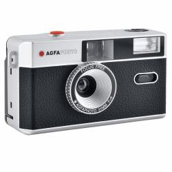 AgfaPhoto 603000 Filmkamera Kompakt-Filmkamera 35 mm Schwarz, Silber (AgfaPhoto 603000 filmkamera Kompakt fi)