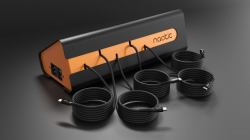 Port Designs 611031 Ladegerät für Mobilgeräte Universal Schwarz, Kupfer AC Schnellladung Drinnen (Naotic Five Charge USB-C 5-Ports Charging Station 611031)