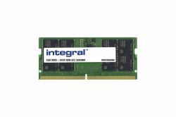Integral MEM5904A-IN Speichermodul 8 GB 1 x 8 GB DDR5 262-pin SO-DIMM (8GB LAPTOP RAM MODULE DDR5 4800MTs PC5-38400 UNBUFFERED NON-ECC SODIMM 1.1V 1GX16 CL40 INTEGRAL)