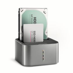 Axagon ADSA-DC SuperSpeed USB DUAL 2.5"/3.5" HDD/SSD DUAL dock (AXAGON ADSA-DC, USB-C 5Gbps - 2x SATA)