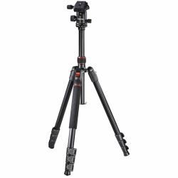 Hama TAR Duo Stativ Digitale Film/Kameras 3 Bein[e] Schwarz (TAR DUO TRIPOD 165 BALL HEAD)