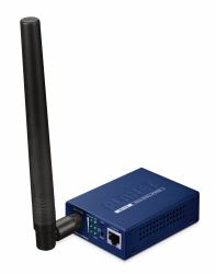 PLANET 802.11ah Halow Wi-Fi Network bridge Blue (802.11ah Halow Wi-Fi - Bridge/Station [EU868 Sub-1G, - 1 10/100TX RJ45, 1 RS485, -20~60 degrees C, compact size metal housing, - Warranty: 12M)