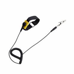 StarTech.com ESD-WRIST-STRAP Antistatisches Handgelenkband Schwarz (Startech - Anti-static wrist band - with 1.5 m detachable grounding cable - black - 65 cm - TAA Compliant)