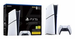Sony PlayStation 5 Digital Edition 825 GB WLAN Schwarz, Weiß (Playstation 5 slim - Digital Edition)