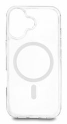 DeLOCK Schutzhülle für iPhone 17 kompatibel mit MagSafe transparent-weiß 