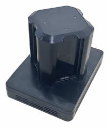 iData C01010910 Barcodeleser-Zubehör Ladestation (I3 4SLOT BATTERY CHARGING DOCK - CHARGES 4 BATTERIES UK PLUG)