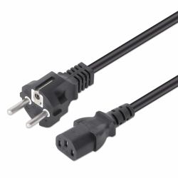 Manhattan Stromkabel C13 auf Schutzkontakt EU CEE 7/7, 3 m (Eu Power Cable C13 To Cee - 7/7, 3 M - Warranty: 12M)