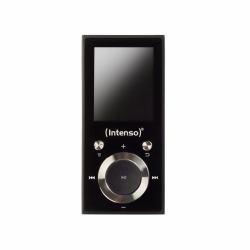 Intenso Video Scooter BT MP3-Player 64 GB – Bluetooth 5.0, 1,8" LCD Display, USB-C, microSD-Kartenleser, 18 Std. Akkulaufzeit, Musik- & Videoplayer, Schwarz (Video Scooter Bt Mp3 Player - 64 Gb -...