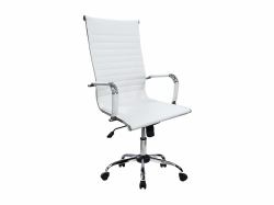 Equip Office Chair, Ribbed Upholstery, High-Back, White (Equip Office Chair; Ribbed Upholstery; High-Back; White [1Year warranty])