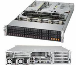 Supermicro SuperServer 2049U-TR4 Intel® C621 LGA 3647 [Socket P] Rack [2U] Schwarz (SUPERMICRO SYS-2049U-TR4 24*SFF 4*CPU SOCKET CHASSIS)