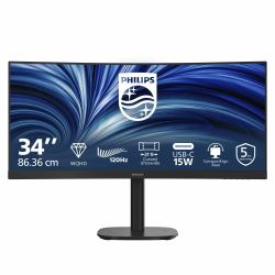 Philips 34B2N3500C/00 Computerbildschirm 86,4 cm [34"] 3440 x 1440 Pixel Wide Quad HD LCD Schwarz 