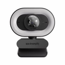 Streamplify CAM PLUS Webcam 2 MP 1920 x 1080 Pixel USB Schwarz 