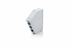Digitus Fiber optic DIN rail splice distributor, angled, 6 SC DX/LC Quad, grey (FIBER OPTIC DIN RAIL SPLICE DIS - ANGLED 6 SC SX/LC DX GREY)