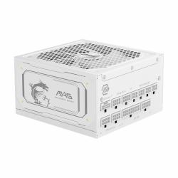 MSI MAG A1000GL PCIE5 WHITE Netzteil 1000 W 24-pin ATX ATX Weiß (MSI 1000W GOLD F/M MAG A1000GL PCIE5 WHT)