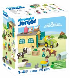 Playmobil 71656 Spielzeug-Set (Farm Adventure with Trac tor, Trailer,)