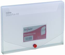 Snopake Box Office Aktenordner Transparent (Snopake BoxOffice A5 Clear- 5 Boxes)