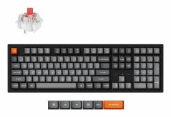 Keychron K10 Max Tastatur Universal USB + RF Wireless + Bluetooth QWERTY UK Englisch Schwarz 