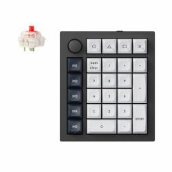 Keychron Q0 Max Numerische Tastatur Universal Bluetooth/USB/RF Wireless Schwarz (Q0M-M3 WLESS BACKLIT BROWN SWITCH BK)