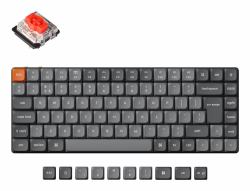 Keychron K3 Max Tastatur Universal USB + RF Wireless + Bluetooth QWERTY UK Englisch Grau 