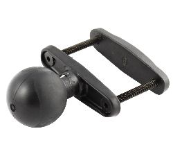 RAM Mounts RAM-D-247U-3 Halterungsteil/-zubehör (Clamp Base Ball 3 Max - Square Post Clamp Base for - Posts up to 3" Wide, 521.63 g - Warranty: 1188M)