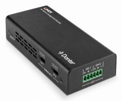 Lindy 70623 Audio-Konverter Schwarz (2ch DanteÂ® to Analog Audio - Decoder - Warranty: 120M)