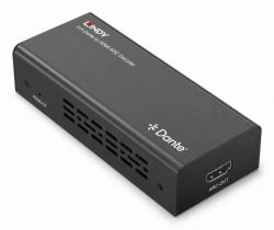 Lindy 70621 Audio-Konverter Schwarz (2-CHANNEL DANTE HDMI ARC DECOD - NETWORK AUDIO INTEGRATION)
