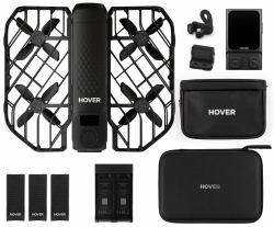 HOVERAir X1 Pro Ultimate 4 Rotoren Quadrocopter 12 MP 1920 mAh Schwarz (HOVERAIR X1 PRO ULTIMATE CYCLING KIT)
