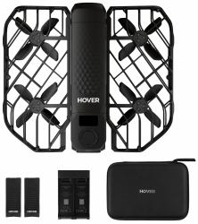 HOVERAir X1 Pro 4 Rotoren Quadrocopter 12 MP 1920 mAh Schwarz (HOVERAIR X1 PRO RETAIL COMBO)