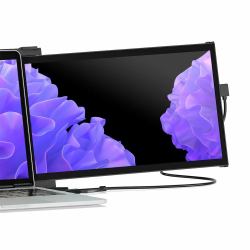 Mobile Pixels Duex Plus DS Tragbarer Monitor Schwarz 33,8 cm [13.3"] LCD 1920 x 1080 Pixel (Alowwed----Mobile Pixels Duex Plus DS)