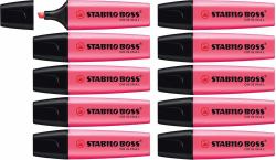 STABILO BOSS ORIGINAL HighlighterBox of 10 Pink