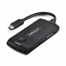 StarTech.com 4KUSBC-WIRELESS-TX Audio-/Video-Leistungsverstärker AV-Sender Schwarz (REPLACEMENT USB-C TRANSMITTER - - 4KUSBC-WIRELESS-65FT 4K 60HZ)
