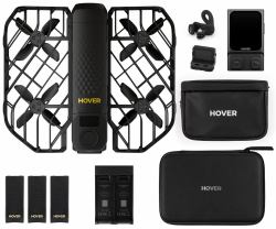 HOVERAir X1 Pro Max 4 Rotoren Quadrocopter 48 MP 1920 mAh Schwarz (HOVERAIR X1 PROMAX ULTIMATE CYCLING)