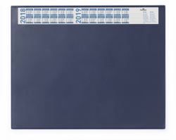 Durable 720407 Schreibtischunterlage Navy (Desk Pad Navy - Warranty: 12M)