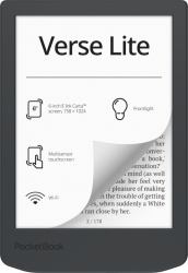 PocketBook Verse Lite eBook-Reader Touchscreen 8 GB WLAN Grau (PocketBook Verse Lite 6â E Ink Carta Screen)