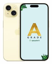 upcycle it Apple iPhone 15 [Refurbished] A 15,5 cm [6.1"] Dual-SIM iOS 17 5G USB Typ-C 128 GB Gel...