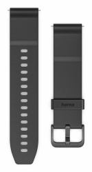 Hama 00178657 Intelligentes tragbares Accessoire Band Schwarz Silikon 