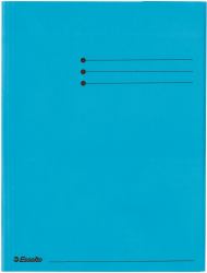 Esselte 44224 Sammelmappe Karton Blau A4 (3-klap mappe Rainbow karton A4 blÃ¥)